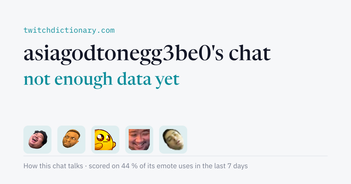 asiagodtonegg3be0's chat personality card