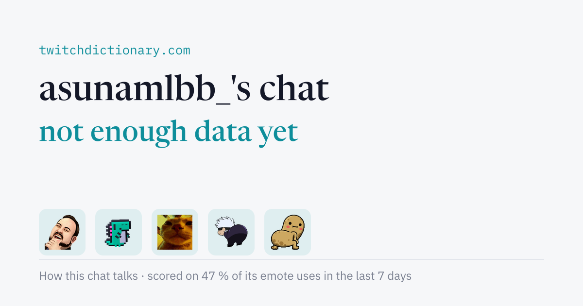 asunamlbb_'s chat personality card