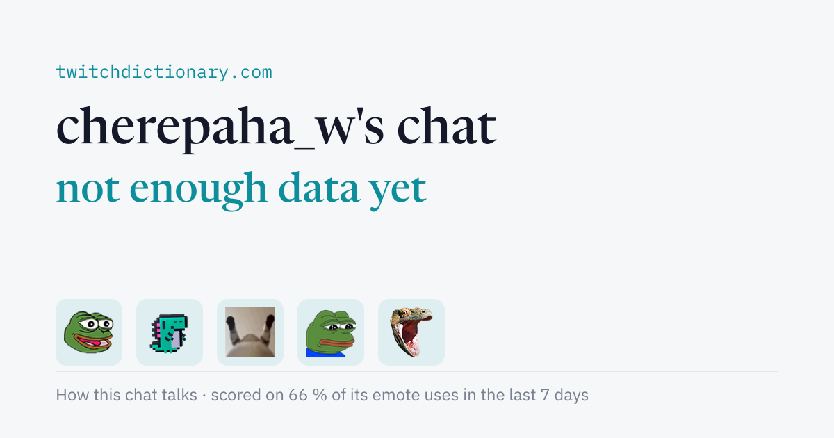 cherepaha_w's chat personality card