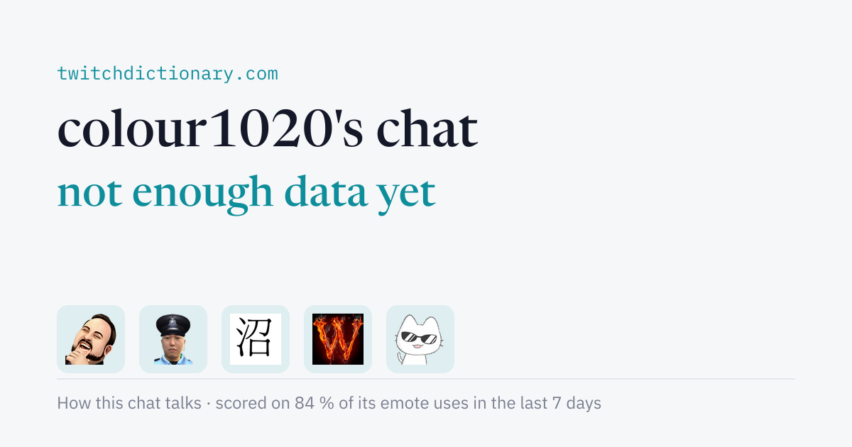 colour1020's chat personality card