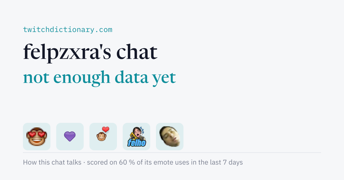 felpzxra's chat personality card
