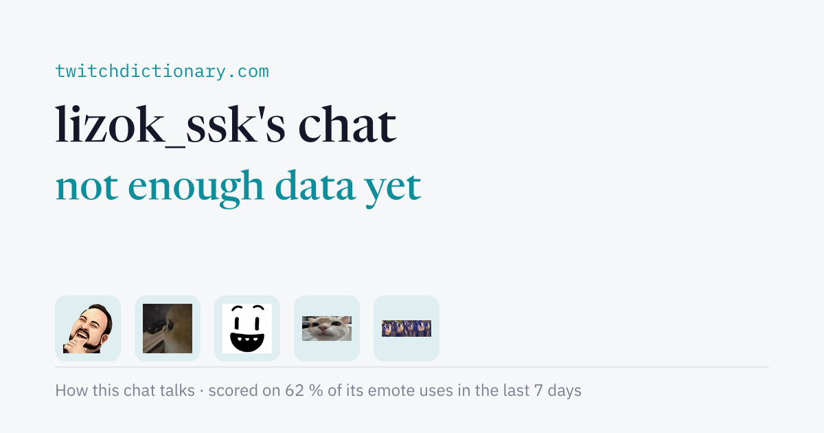lizok_ssk's chat personality card