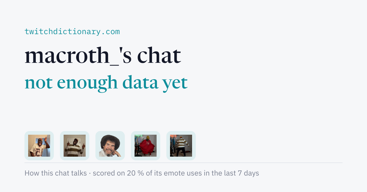 macroth_'s chat personality card
