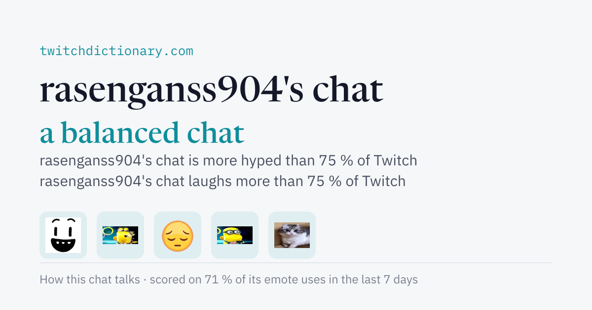 rasenganss904's chat personality card
