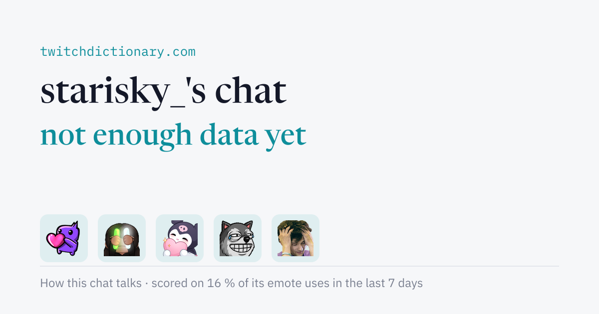 starisky_'s chat personality card