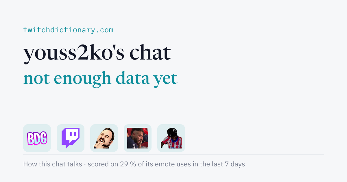 youss2ko's chat personality card