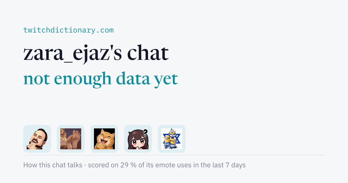 zara_ejaz's chat personality card